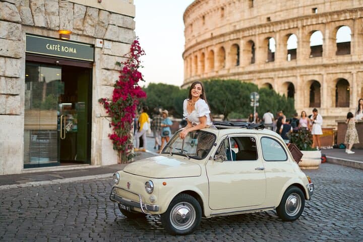 Rome Vintage Fiat 500 Car Tour with Photographer — photo 5