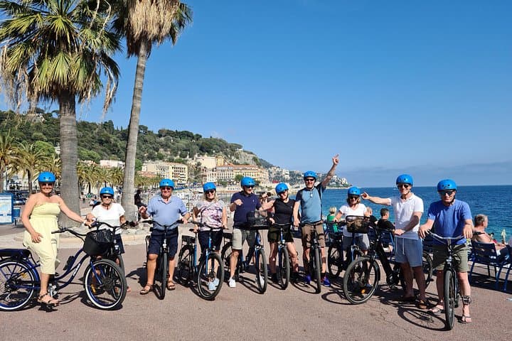 Excursión de un día: De Niza a Antibes por la costa en bicicleta eléctrica