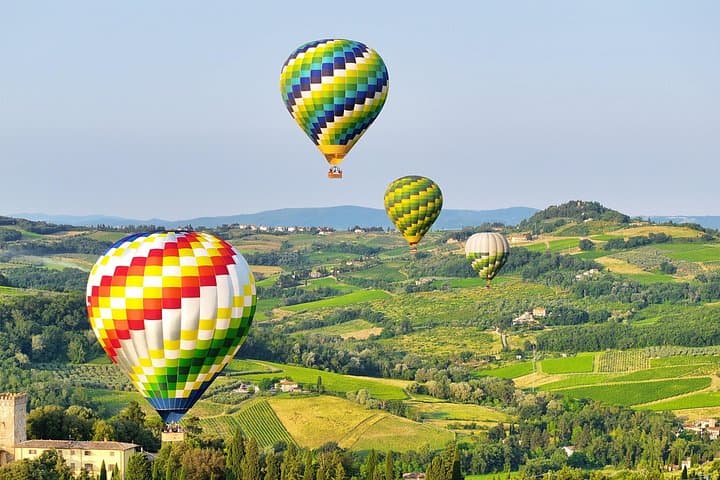 Vuelo en globo aerostático sobre la Toscana — foto 4