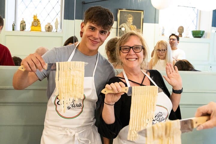 Pasta- und Tiramisu-Kochkurs in Rom