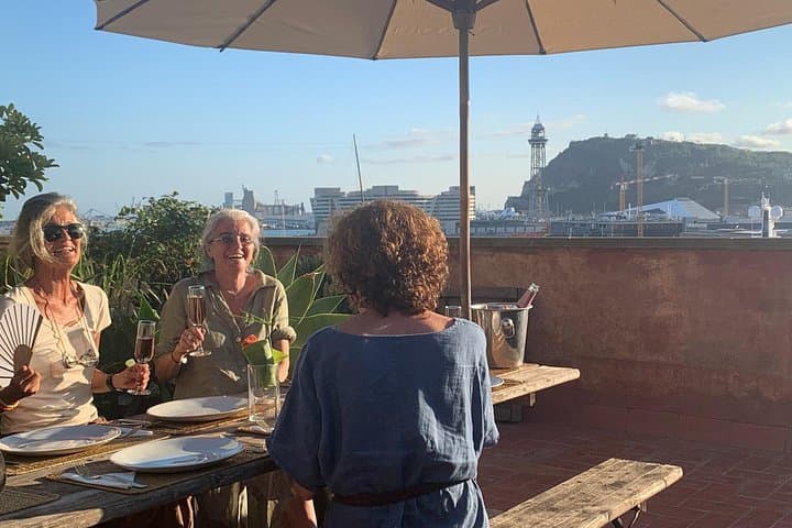 Rooftop Paella Kochkurs Erlebnis in Barcelona — Foto 4