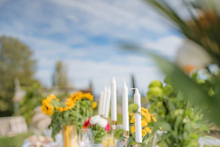 Abendessen im Weinberg an der Côte d'Azur — Foto 3