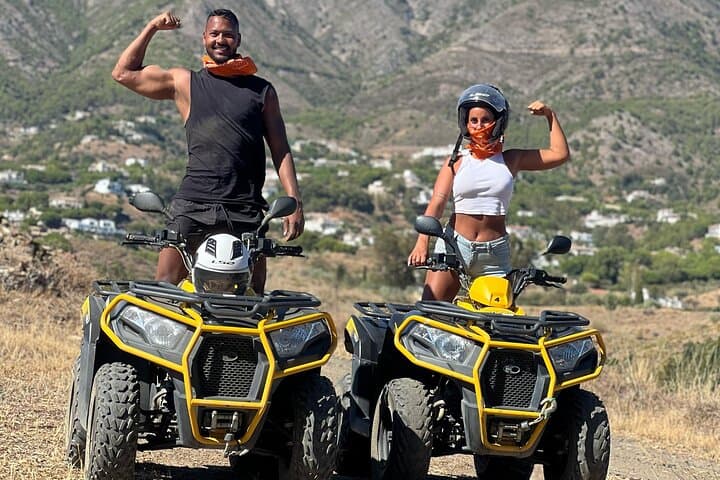 Tour guiado en Quad de 2 horas en Mijas, Málaga.