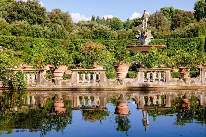 Biglietto d'ingresso con orario programmato per il Palazzo Pitti e i Giardini di Boboli a Firenze