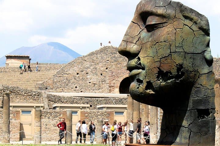 Geführte Tour durch Pompeji und Herculaneum mit Mittagessen