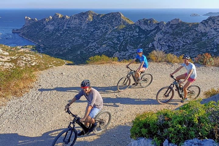 Tour panorámico en e-bike por las Calanques en Marsella - Parque Nacional