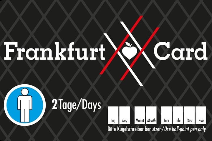 Frankfurt Card 2 Tage