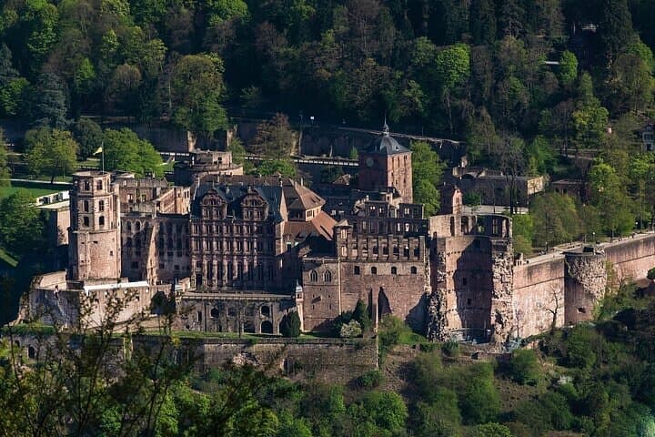 Heidelberg Schloss und Stadt Tagesausflug von Frankfurt — Foto 1