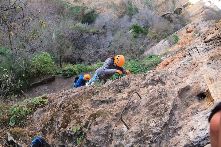 Tour guidato della Via Ferrata nel Tagus di Ronda — foto 5