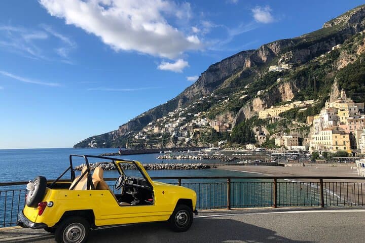 Visite Vintage de la Côte Amalfitaine avec Cours de Cuisine à Tramonti