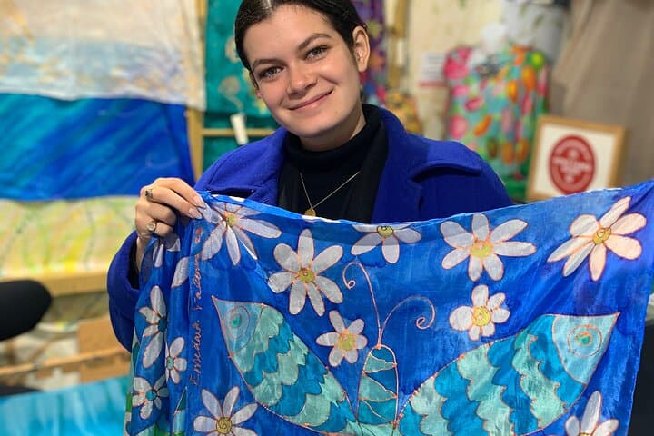 Cours privé : Peignez votre foulard en soie avec un artisan valencien — photo 2