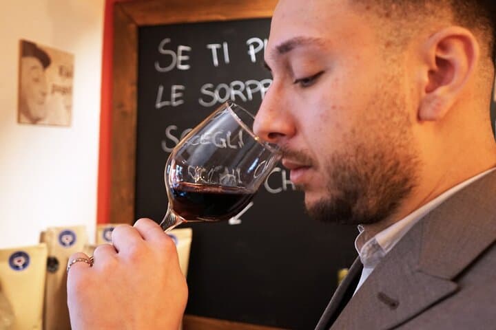 Weinprobe in der Nähe des Königlichen Palastes von Turin — Foto 4