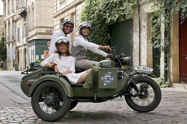 Burdeos en 3 horas con degustaciones, en un sidecar privado — foto 2