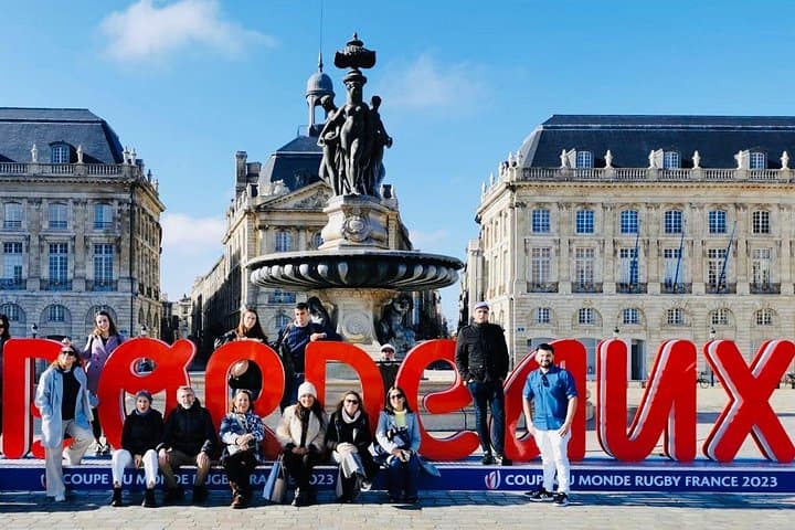 Visite à pied de Bordeaux avec dégustation de vin et fromage — photo 2