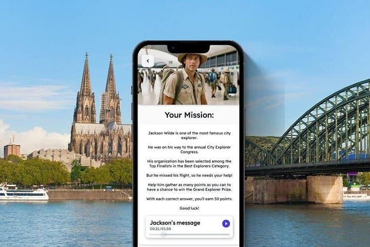 Gioco di esplorazione e tour della città di Colonia — foto 3