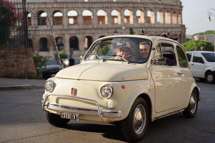 Rome Vintage Fiat 500 Car Tour with Photographer — photo 3