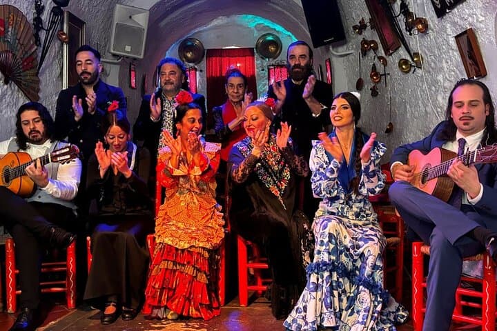 Flamenco-Show in den Cuevas Los Tarantos Sacromonte — Foto 2