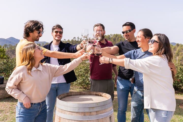 Montserrat Ganztägige Tour mit Schloss-Weinprobe und Mittagessen — Foto 2