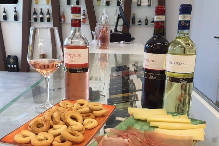 Dégustation de 6 vins rosés et blancs à Bardolino