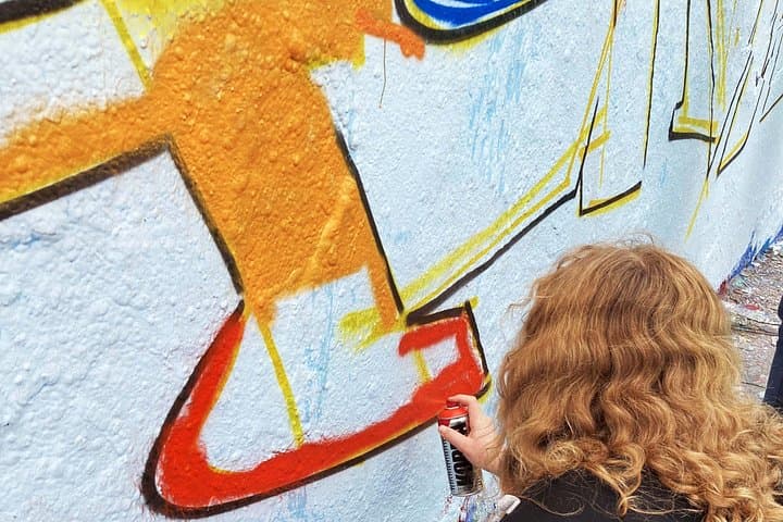 Graffiti-Workshop in Berlin mit professionellen Graffiti-Künstlern — Foto 2