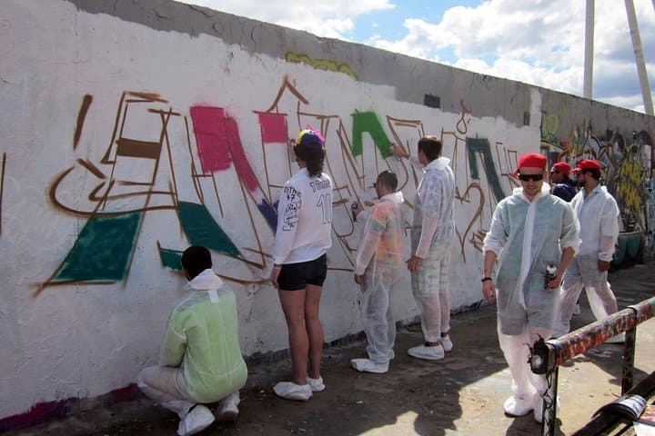 Graffiti-Workshop in Berlin mit professionellen Graffiti-Künstlern — Foto 3