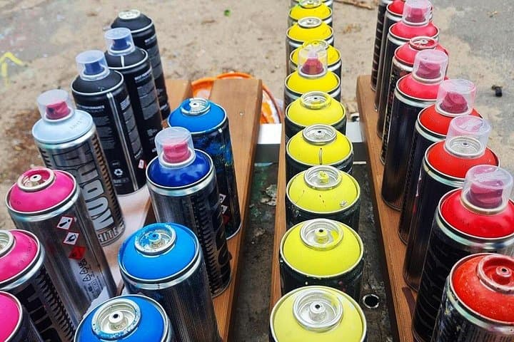 Graffiti-Workshop in Berlin mit professionellen Graffiti-Künstlern — Foto 4