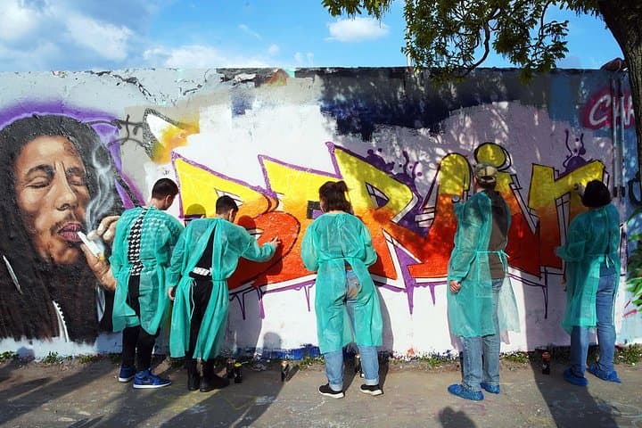 Graffiti-Workshop in Berlin mit professionellen Graffiti-Künstlern — Foto 5