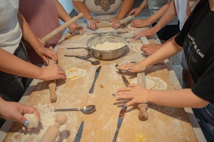 Bologna Frische Bunte Pasta Kochkurs mit Wein — Foto 2