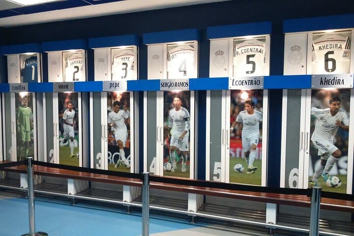 Accesso al Museo Santiago Bernabéu a Madrid