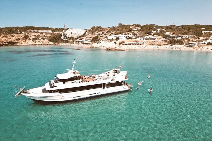 Escursione in barca di 5 ore per adulti a Ibiza con pranzo e bevande