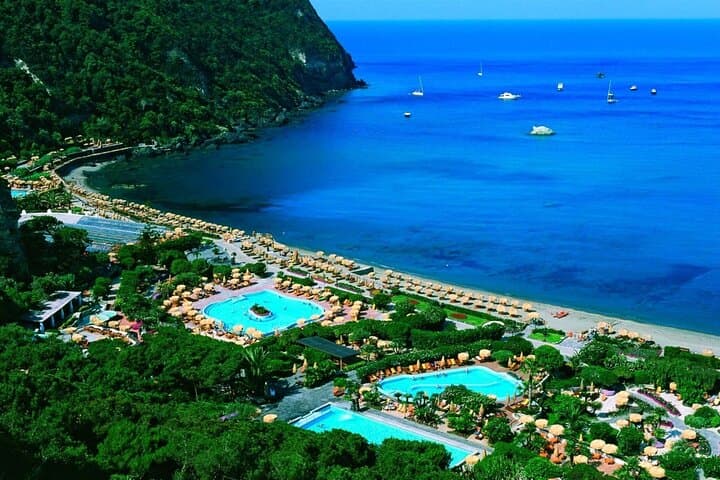 Biglietto d'ingresso ai Giardini Poseidon di Ischia con trasferimento in idrovolante