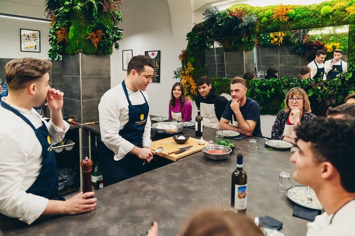 Pasta-Kochkurs mit Michelin-ausgebildeten Köchen in Florenz — Foto 5