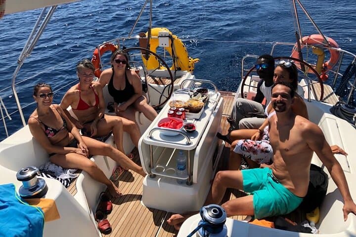 Barcelona Day & Sunset Sailing with Tapas and Swim — photo 3