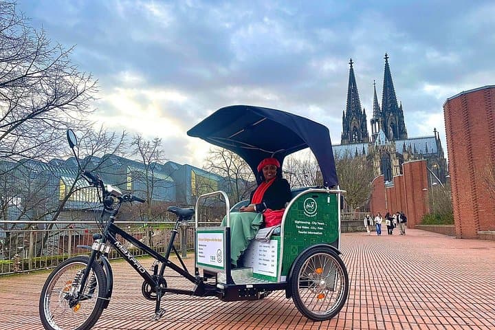 Visite de la ville en rickshaw à Cologne — photo 3