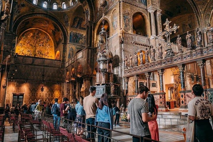 Tour guidato della Basilica di San Marco con giro in gondola opzionale