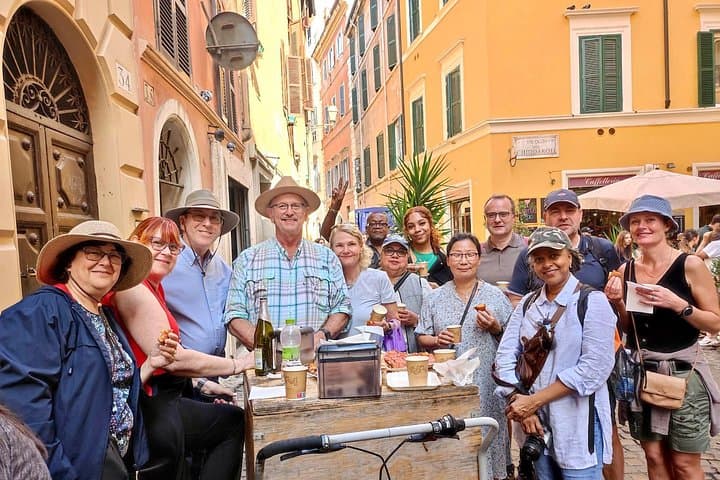 Visite des spécialités de rue à Rome avec un guide local