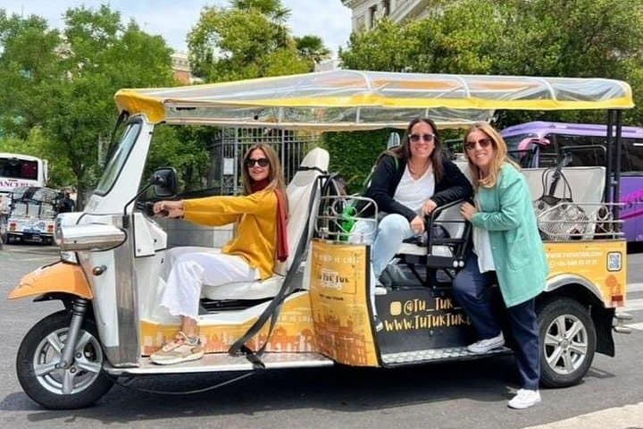 Tuk Tuk Panoramatour in Madrid