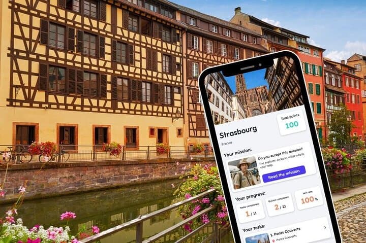 Strasbourg Erkundungsspiel und Stadttour
