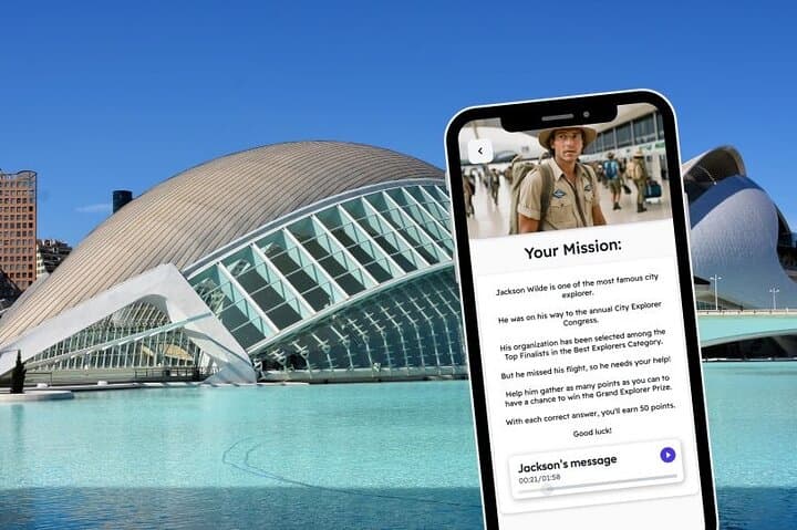 Valencia Erkundungsspiel und Stadttour auf Ihrem Handy — Foto 3