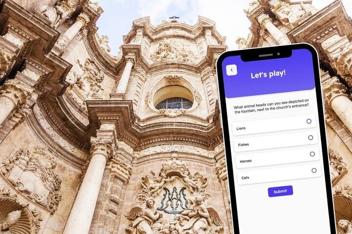 Valencia Erkundungsspiel und Stadttour auf Ihrem Handy — Foto 4
