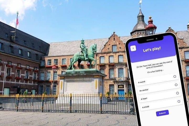 Düsseldorf Erkundungsspiel Stadttour auf Ihrem Handy — Foto 4