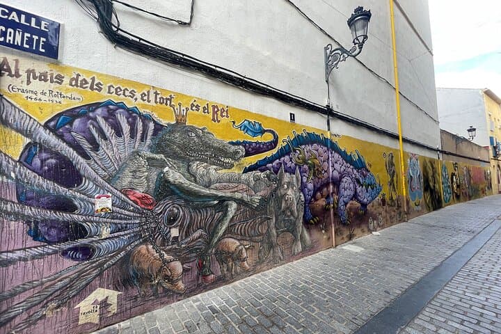 Tour in Bicicletta del Street Art di Valencia in Piccolo Gruppo — foto 5