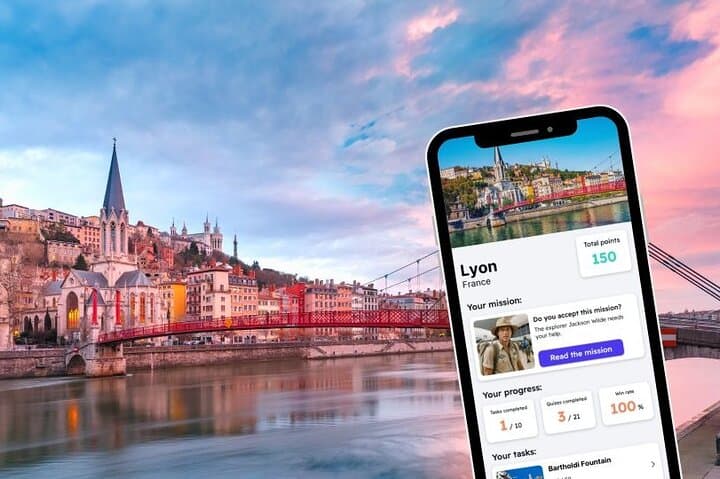 Lyon Erkundungsspiel und Stadttour