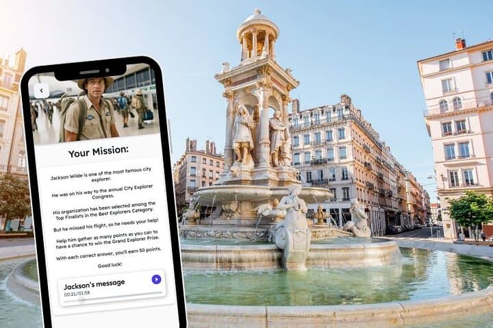 Lyon Erkundungsspiel und Stadttour — Foto 3