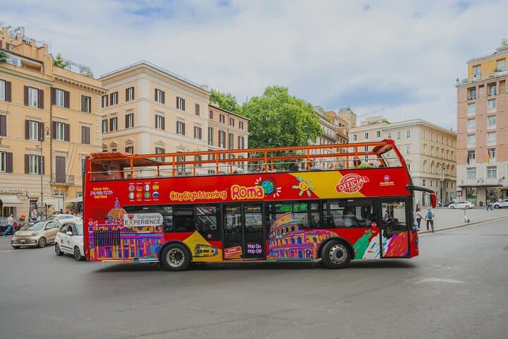 Visite de Rome en bus à impériale à arrêts multiples — photo 4
