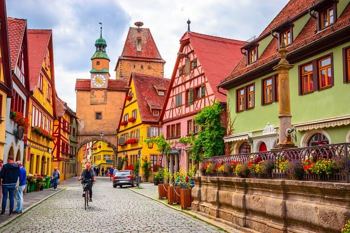 Excursión de un día por la Ruta Romántica: Rothenburg y el Castillo de Harburg desde Múnich