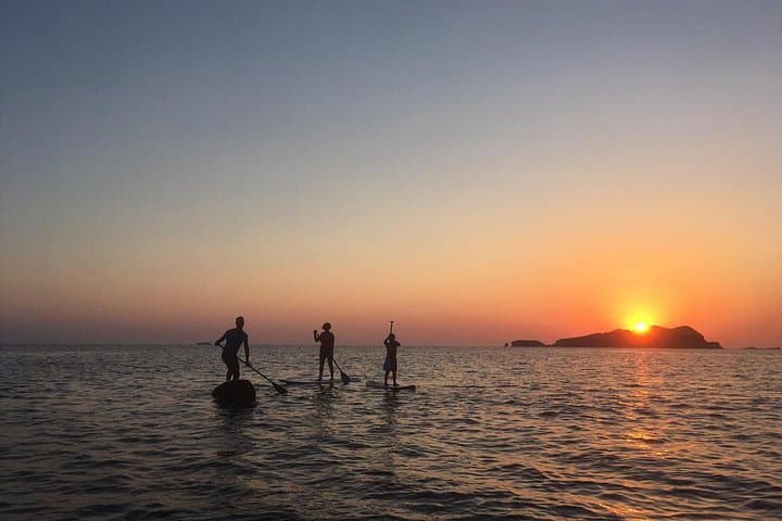 Paddle Surf con Puesta de Sol en Ibiza