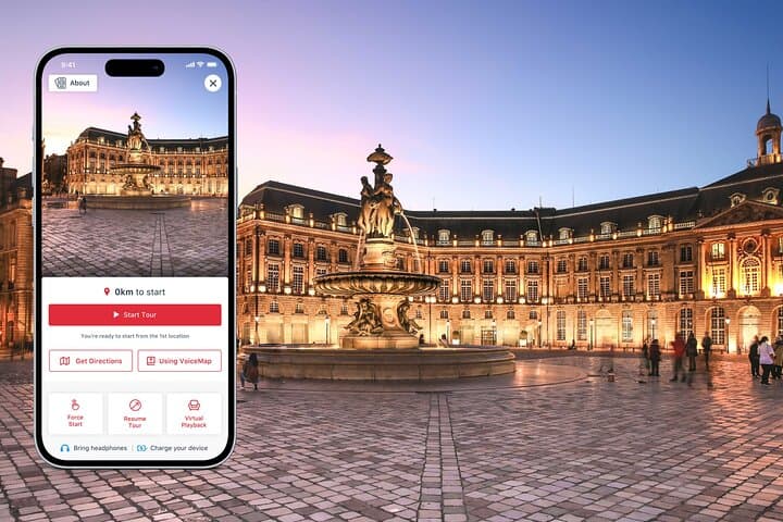 Tour Autoguiado con Audio de Burdeos