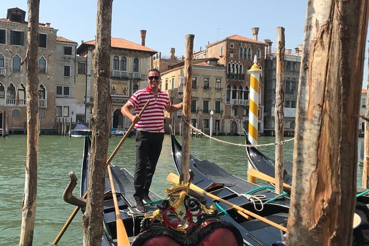 Gondelfahrt auf dem Canal Grande, Venedig — Foto 5