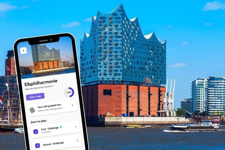 Hamburg Erkundung: Privates Spiel und Stadttour auf Ihrem Handy — Foto 2